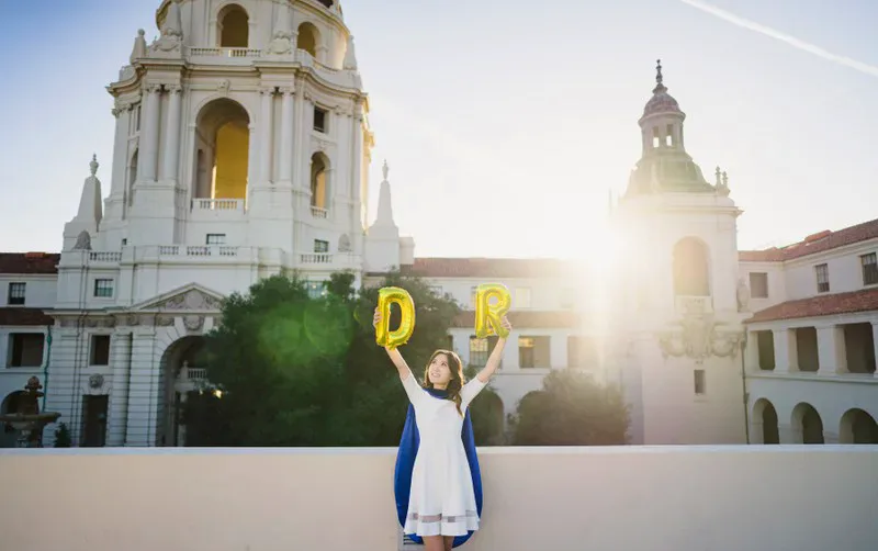 Graduation portrait photography