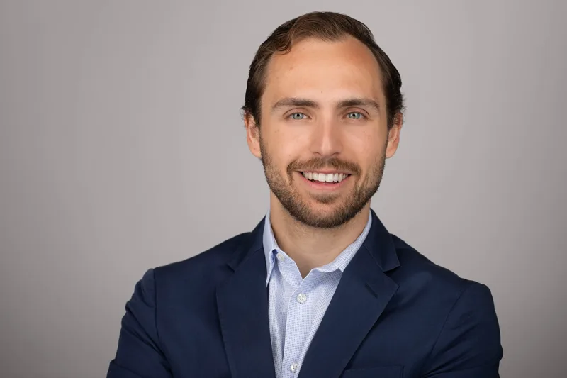 Consistent team headshot from an on-site corporate session