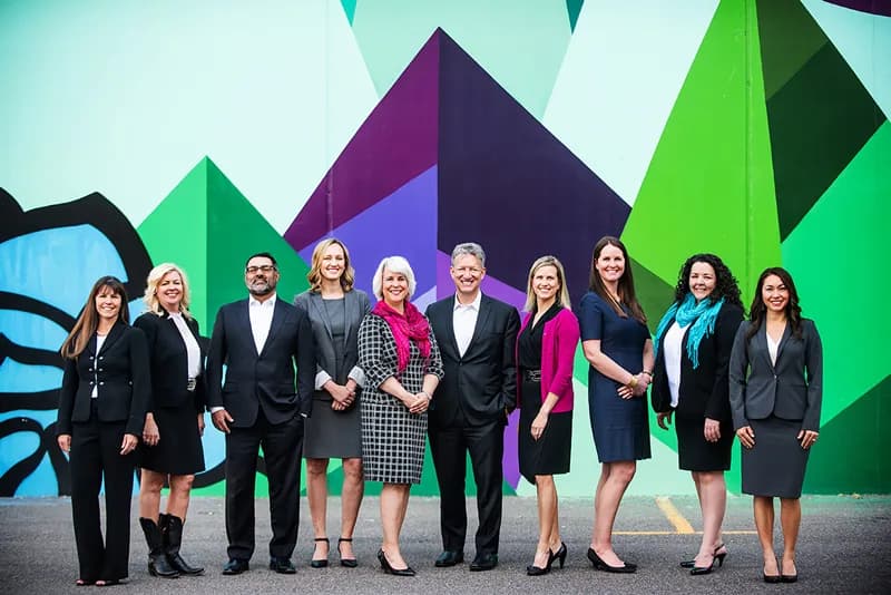 Team headshot photography example