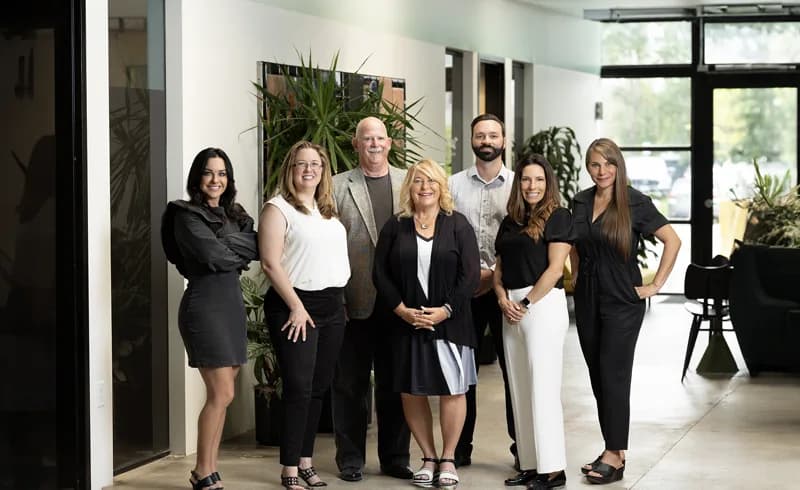 Team headshot photography example