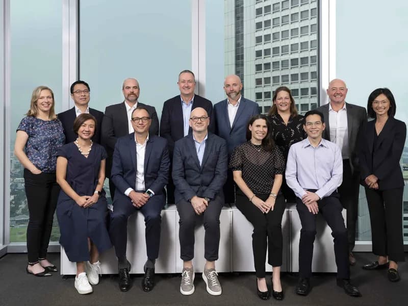Team headshot photography example