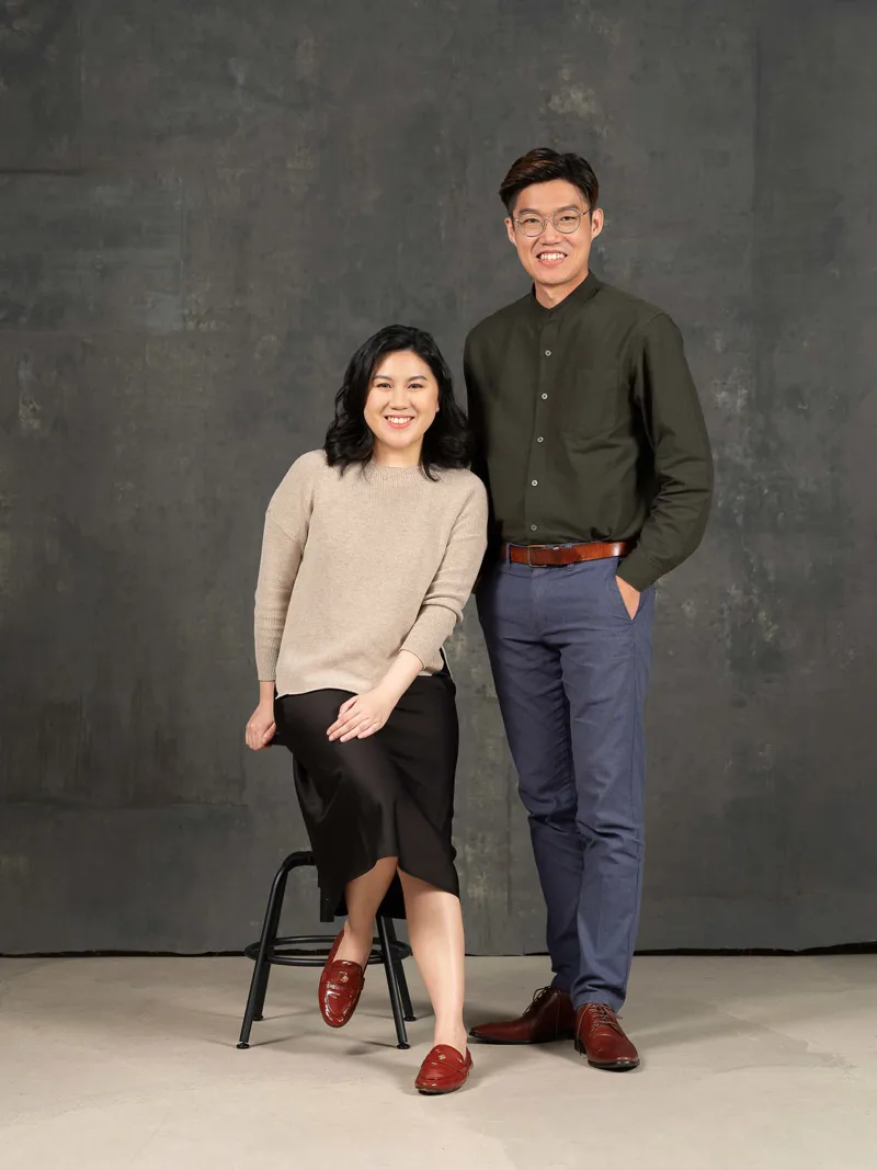 Team headshot photography example