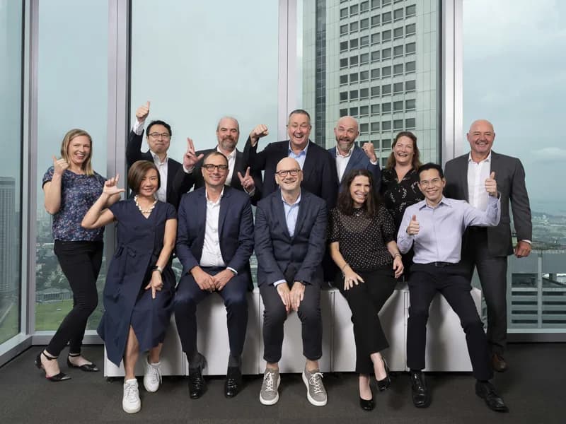 Team headshot photography example