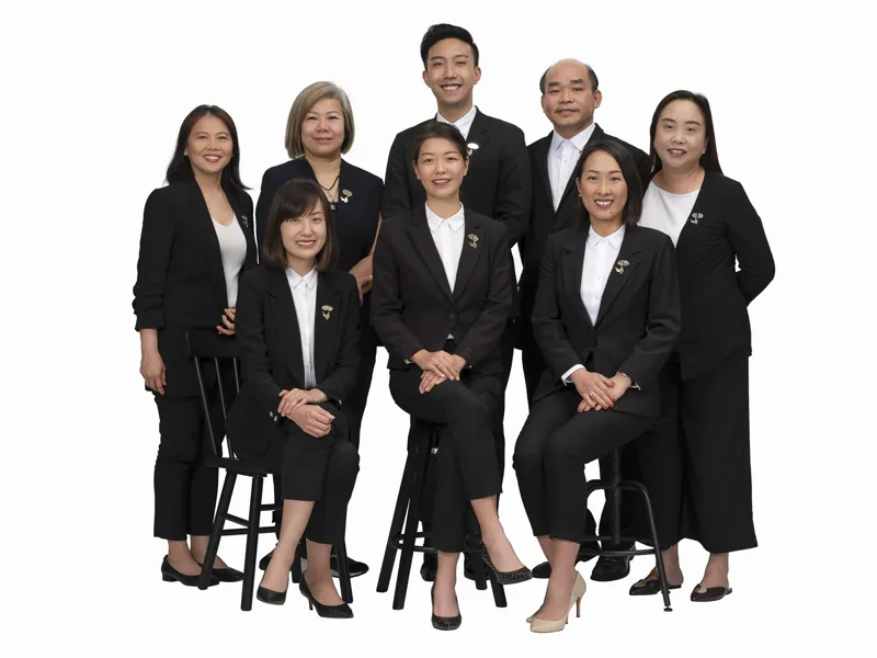 Team headshot photography example