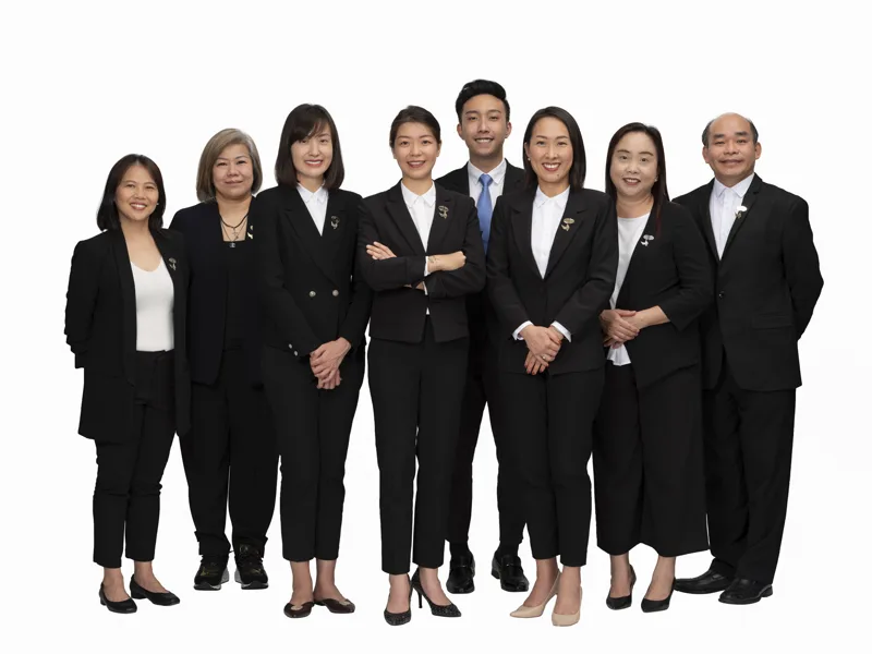Team headshot photography example