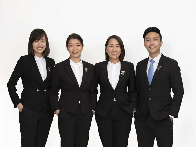 Team headshot photography example