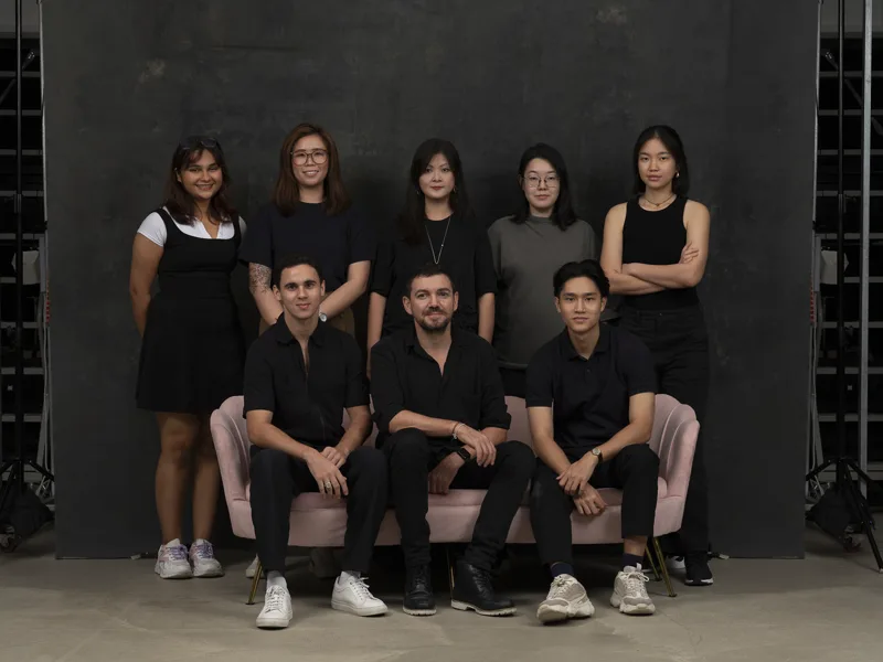 Team headshot photography example