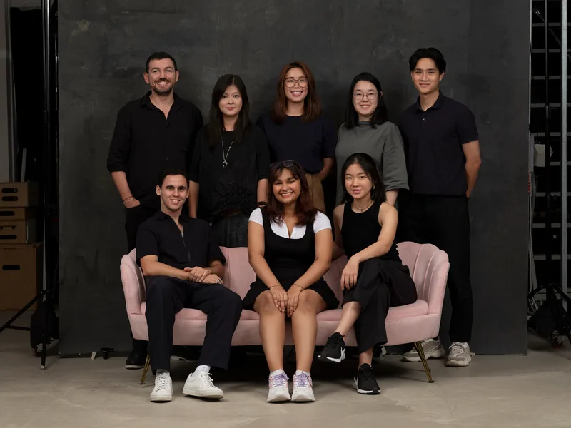 Team headshot photography example