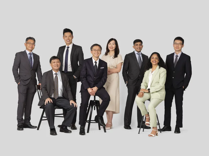 Team headshot photography example