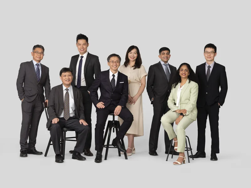 Team headshot photography example