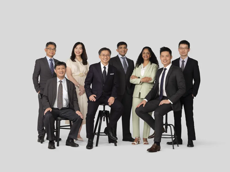 Team headshot photography example