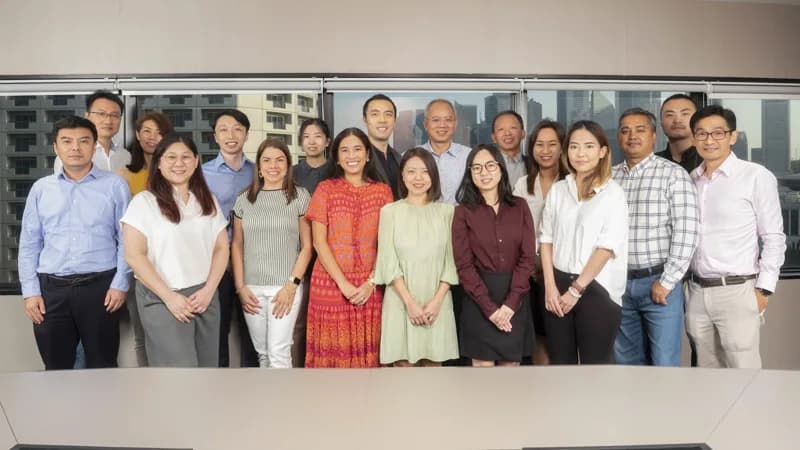 Team headshot photography example
