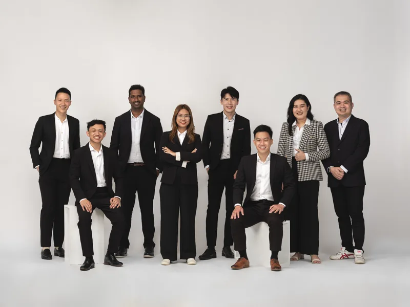 Team headshot photography example