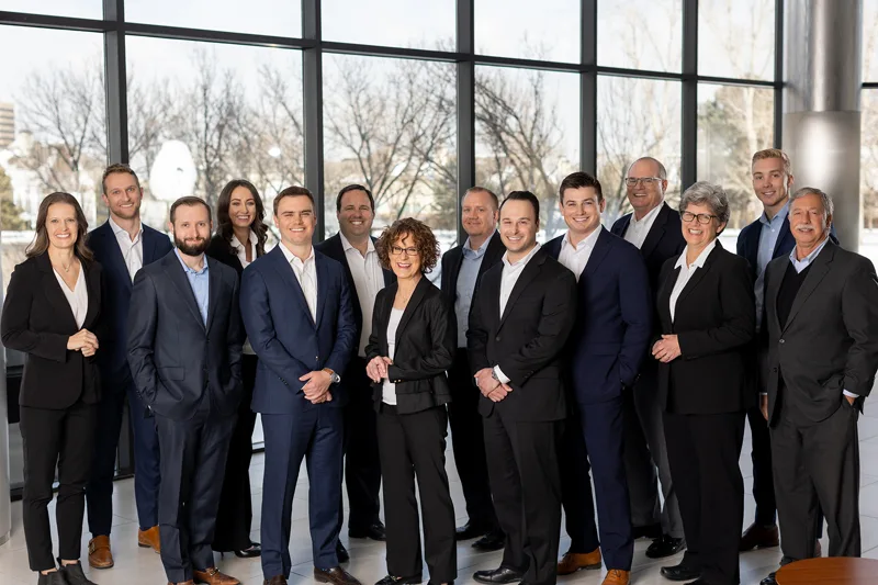 Team headshot photography example