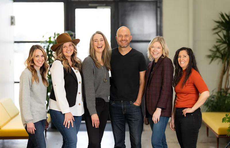 Team headshot photography example
