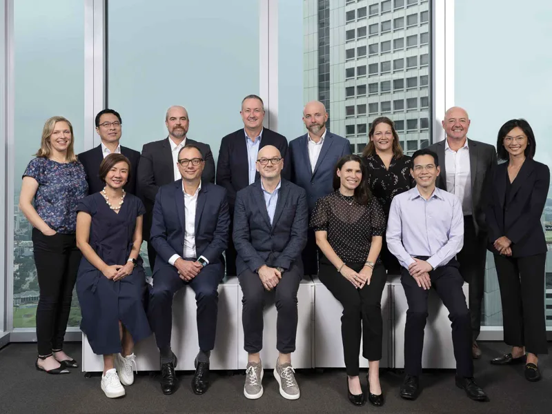 Team headshot photography example