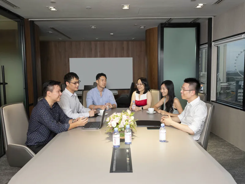 Team headshot photography example